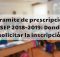 Tramite de prescripción SEP 2018-2019 Donde solicitar la inscripción
